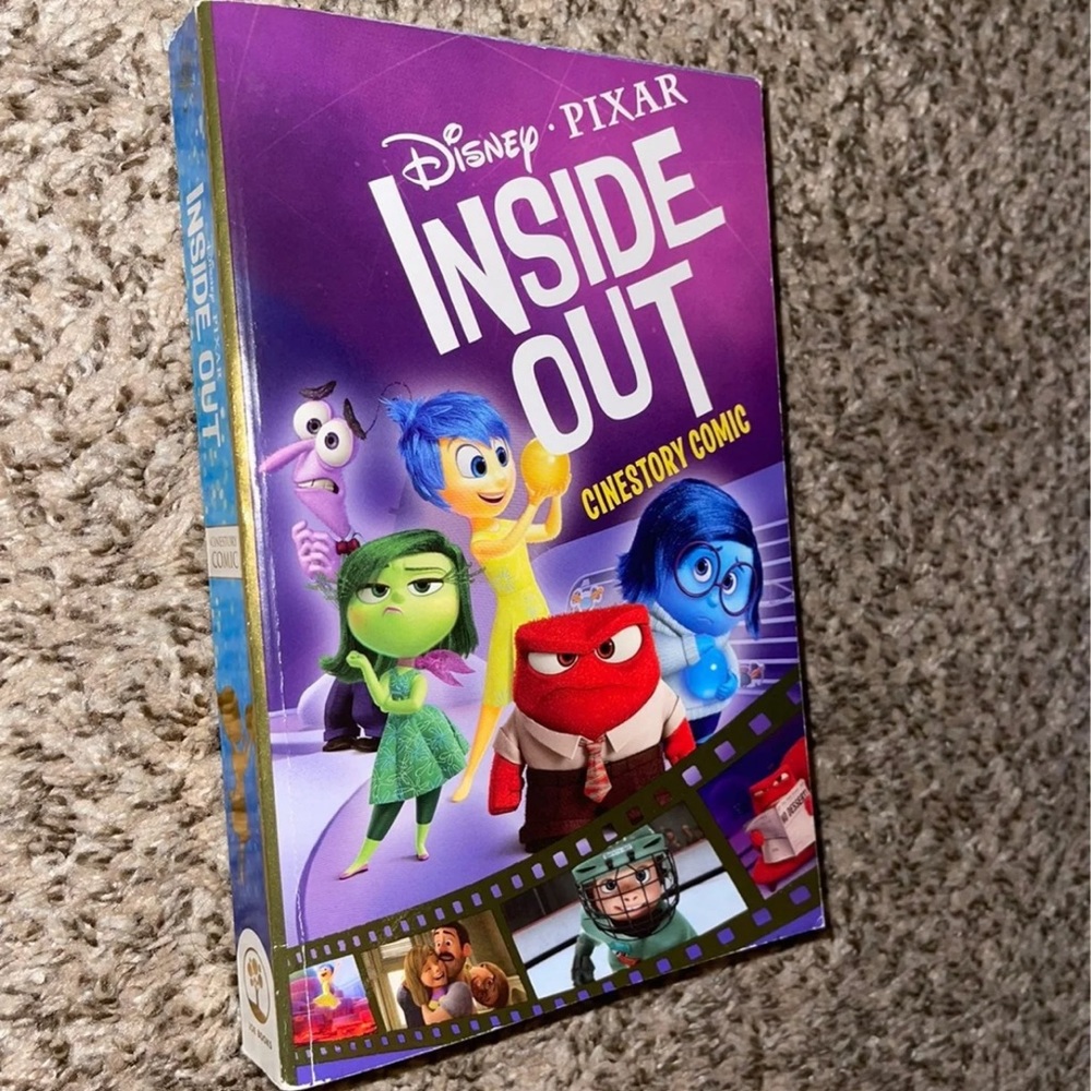 Disney inside out comic book